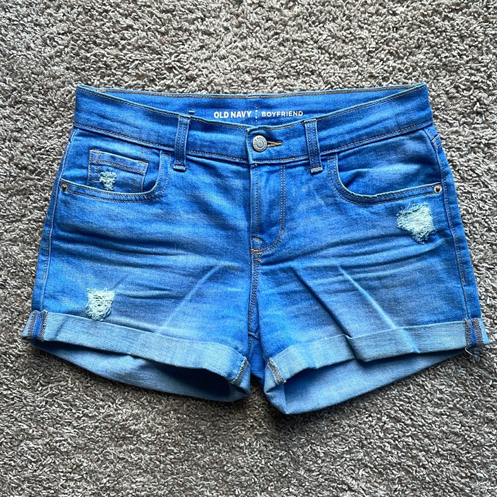 Old Navy Boyfriend cut Jean Shorts